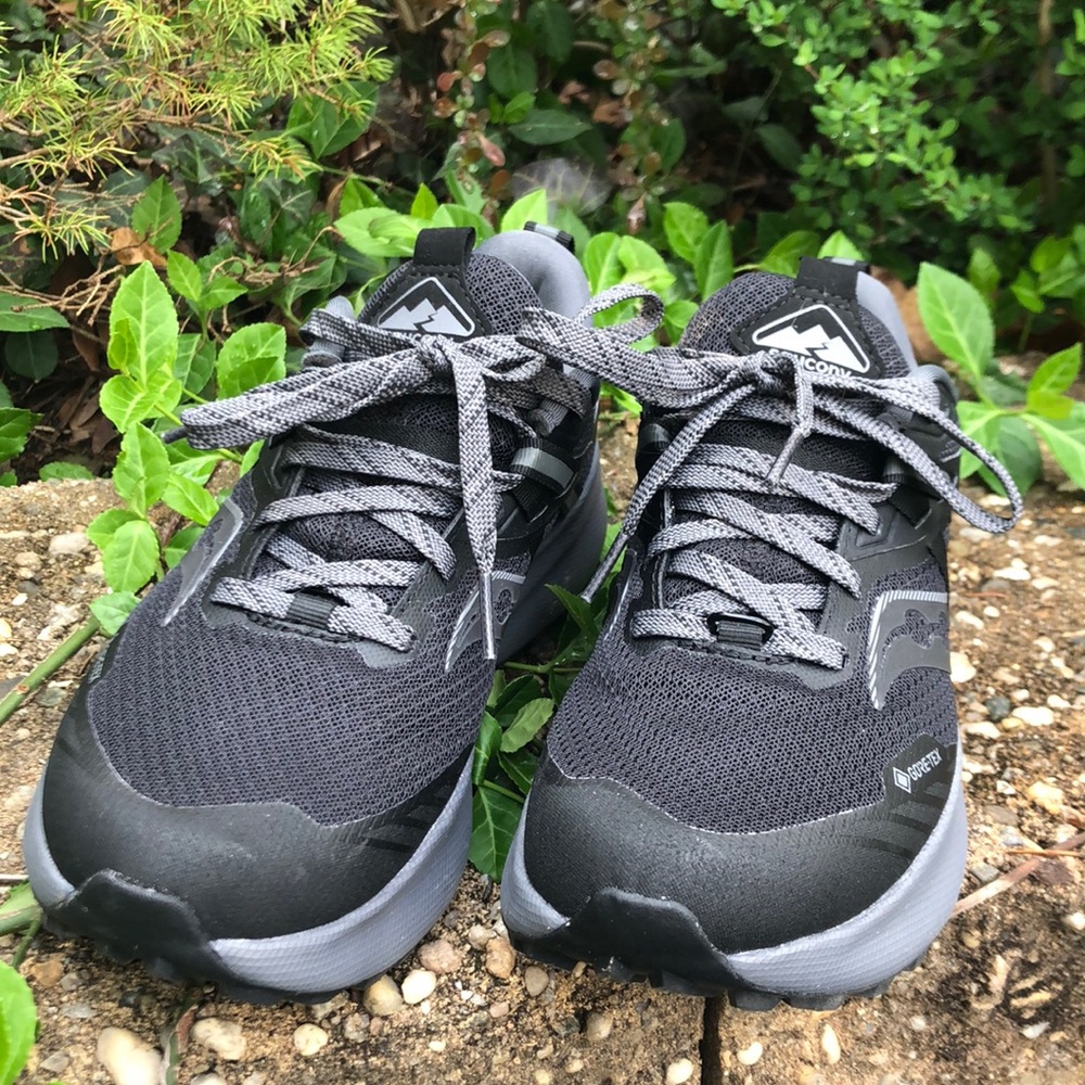 Saucony running sneakers , size 7  , worn once .